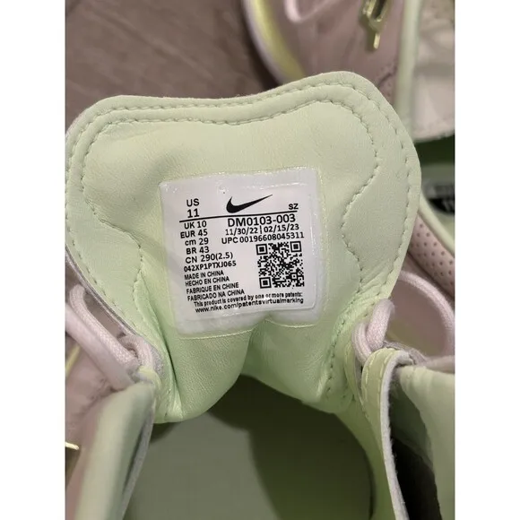 Nike Jordan ADG 4 Golf Shoes Cleats Phantom Barely Volt Men's Sz 11 DM0103-003