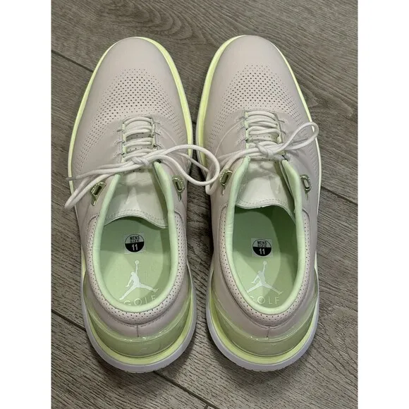 Nike Jordan ADG 4 Golf Shoes Cleats Phantom Barely Volt Men's Sz 11 DM0103-003