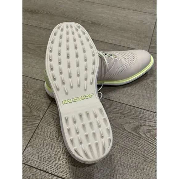 Nike Jordan ADG 4 Golf Shoes Cleats Phantom Barely Volt Men's Sz 11 DM0103-003