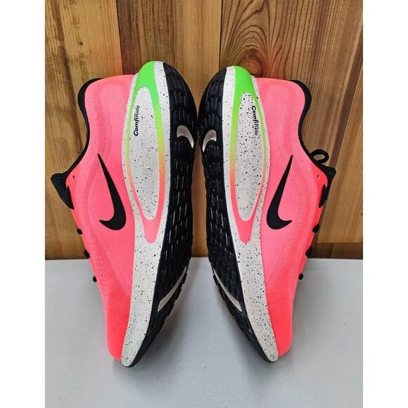 Nike Journey Road Hot Punch Green Strike Women's Athletic Shoes Size 11
