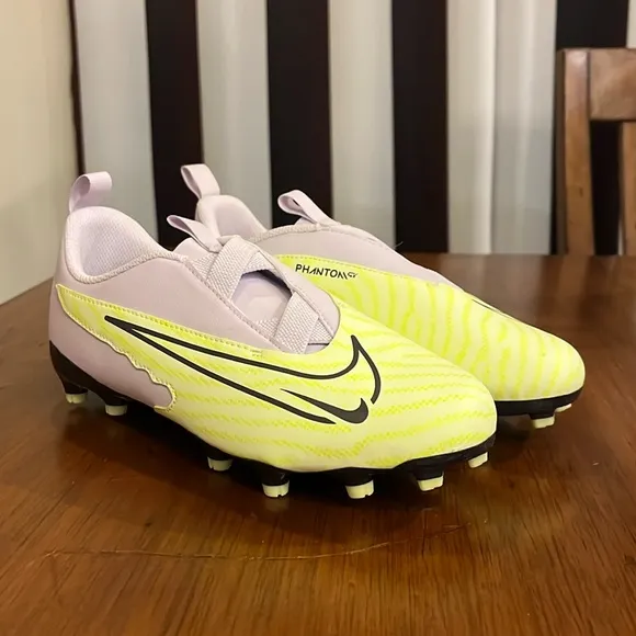 Nike JR Phantom GX Academy FG/MG Cleats Shoes DD9549 705 boys girl Size 6Y Youth