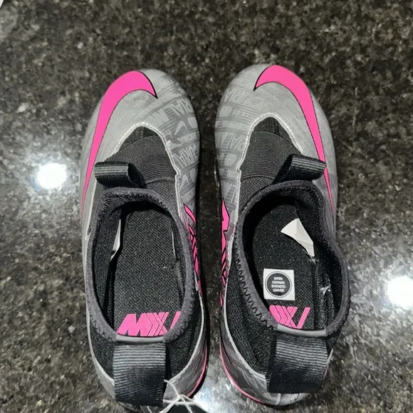 Nike Jr. Zoom Mercurial Superfly 9 XXV Youth Size 1Y Soccer Football Cleats Pink