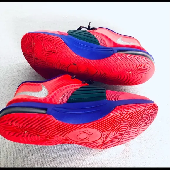 NIKE KD 7 RAPTOR HÍPER PUNCH SIZE MENS BOYS 5Y WOMENS 6.5