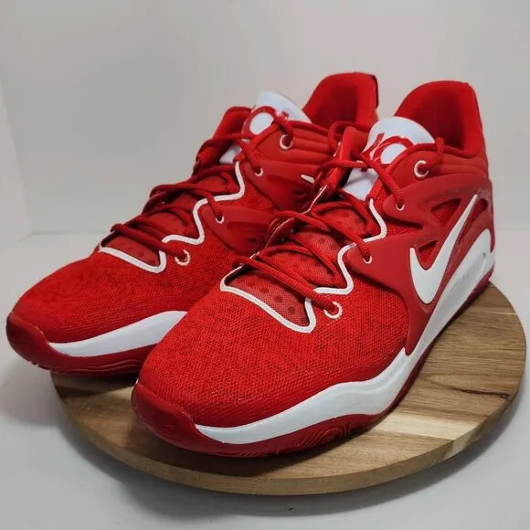 NIKE KD15 KD 15 TB KEVIN DURANT UNIVERSITY RED-WHITE DO9826-600 MEN’S SZ 18