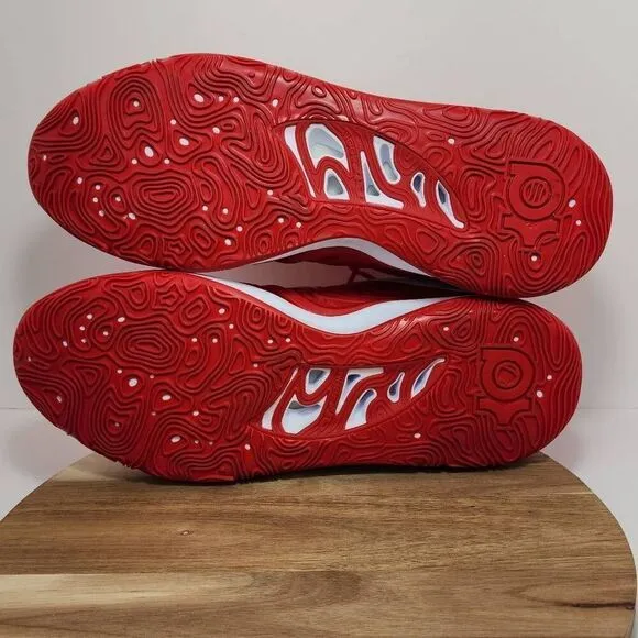 NIKE KD15 KD 15 TB KEVIN DURANT UNIVERSITY RED-WHITE DO9826-600 MEN’S SZ 18
