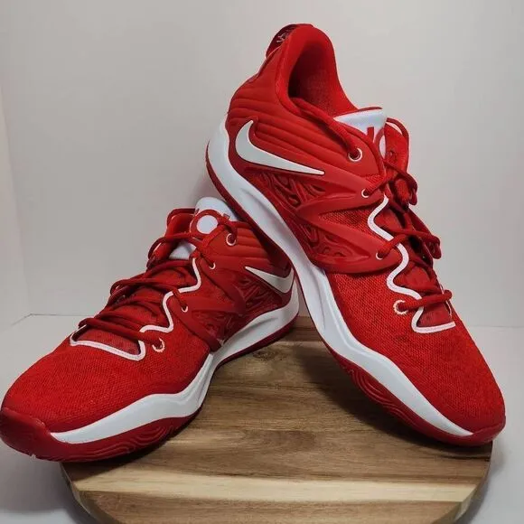 NIKE KD15 KD 15 TB KEVIN DURANT UNIVERSITY RED-WHITE DO9826-600 MEN’S SZ 18