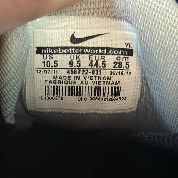 NIKE Keystone 3/4 BASEBALL CLEATS- Size 10.5