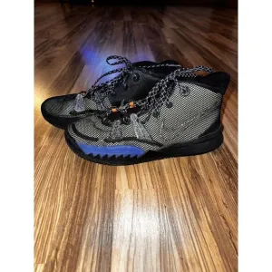 Nike Kyrie 7 Tennis Shoes 6Y 6 Youth Black Lime Ice Racer Blue Sneakers