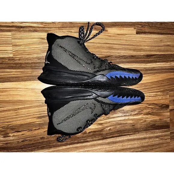 Nike Kyrie 7 Tennis Shoes 6Y 6 Youth Black Lime Ice Racer Blue Sneakers