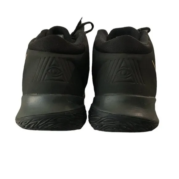 NIKE Kyrie Flytrap IV Sneakers Men's Size US16 Black Gold Basketball Shoes