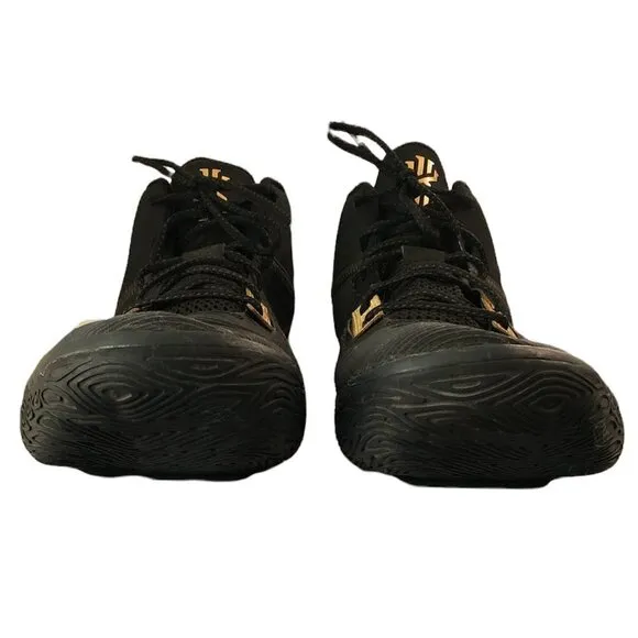 NIKE Kyrie Flytrap IV Sneakers Men's Size US16 Black Gold Basketball Shoes