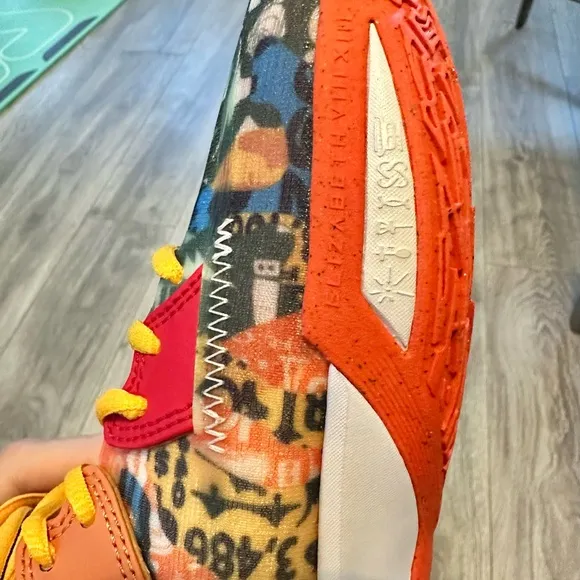 Nike Kyrie Irving tennis shoes used 1x outside