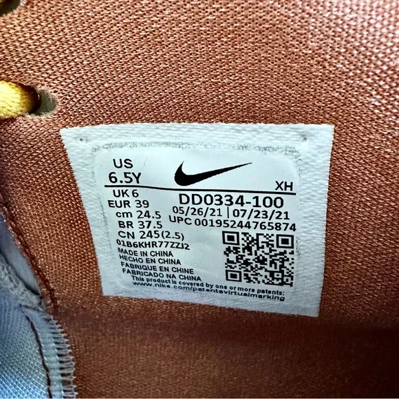 Nike Kyrie Irving tennis shoes used 1x outside
