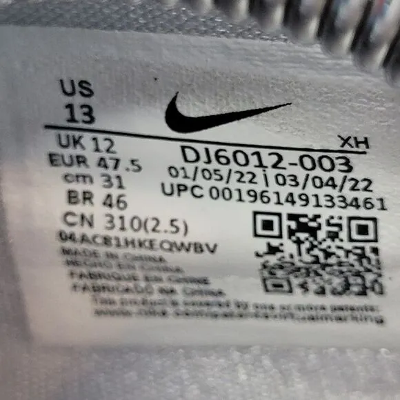 Nike Kyrie Low 5 Mens Sneaker Size 13  Football Grey Blue DJ6012-003 Shoes