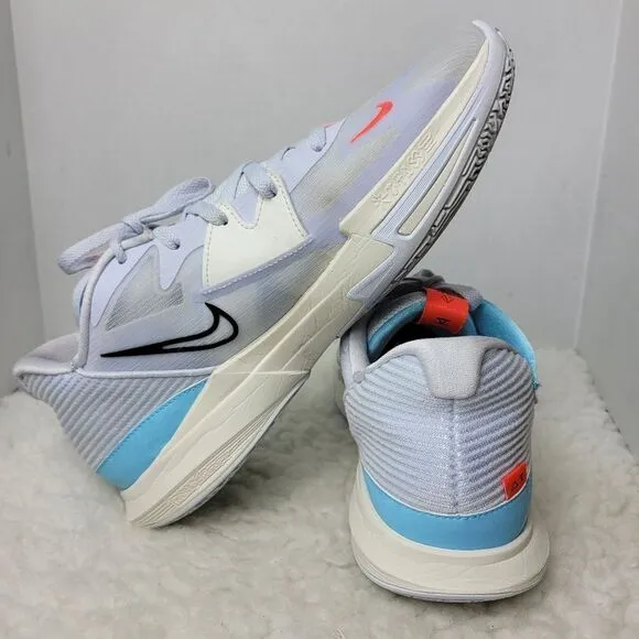 Nike Kyrie Low 5 Mens Sneaker Size 13  Football Grey Blue DJ6012-003 Shoes