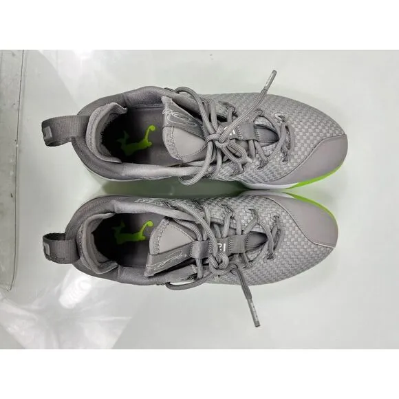 Nike Lebron 14 Mens Size 11 Basketball Shoes Gray Green White Low Top Sneakers