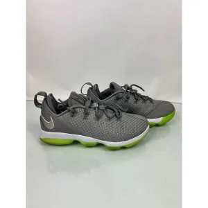 Nike Lebron 14 Mens Size 11 Basketball Shoes Gray Green White Low Top Sneakers