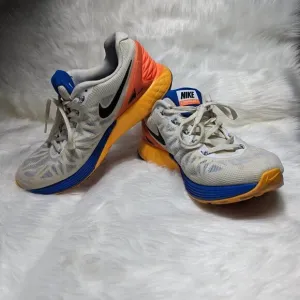 Nike Lunarglide 6 654433-101 White Running Training Shoes Men&quot;s Sz 95