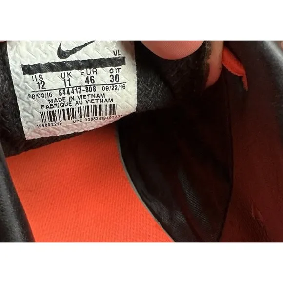Nike Magista Onda II 2 FG Football Boots Swoosh Orange 844417-808 Size 12