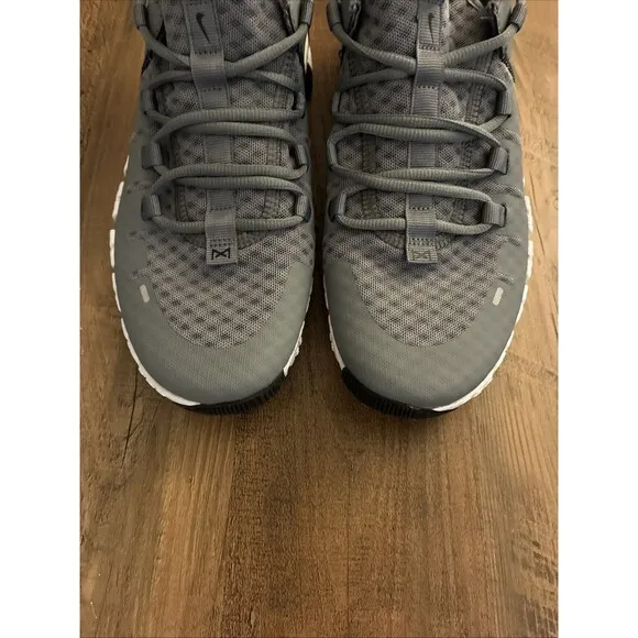 Nike Men Size 8.5 Free Metcon 5 Smoke Grey White Gym Training Shoes DV3949-003