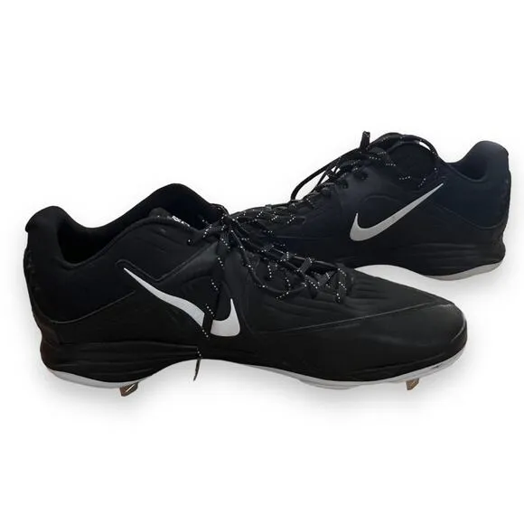 Nike Mens 15 Black 684685-010 Air MVP Pro 2 Athletic Baseball Metal Cleats Shoes