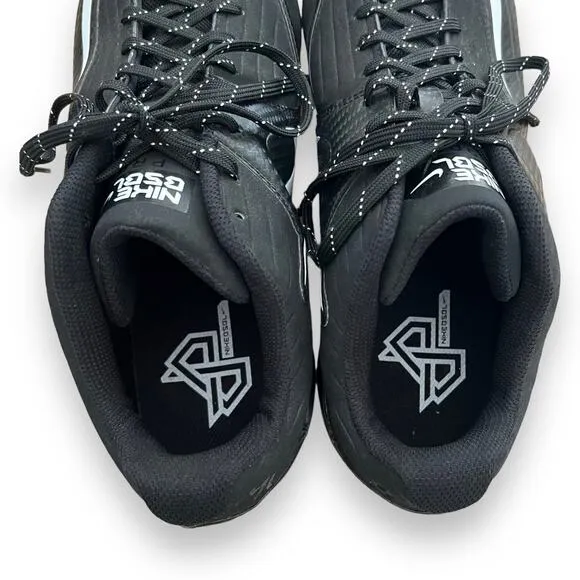 Nike Mens 15 Black 684685-010 Air MVP Pro 2 Athletic Baseball Metal Cleats Shoes