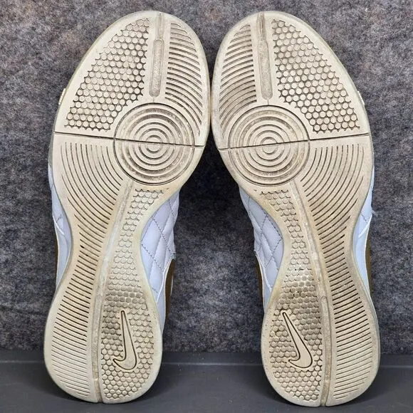 Nike Mens 6.5 Shoes‎ Tiempo Lunar TF Legend White R10 Ronaldinho Indoor Soccer