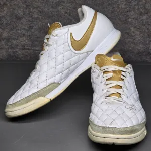 Nike Mens 6.5 Shoes‎ Tiempo Lunar TF Legend White R10 Ronaldinho Indoor Soccer