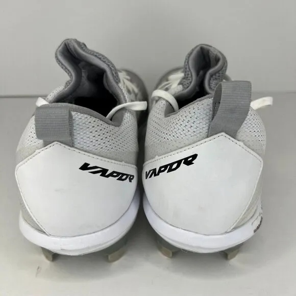 Nike Mens 852686-102 Gray/White Lunar Vapor Ultrafly Elite Size 15 Cleats Shoes
