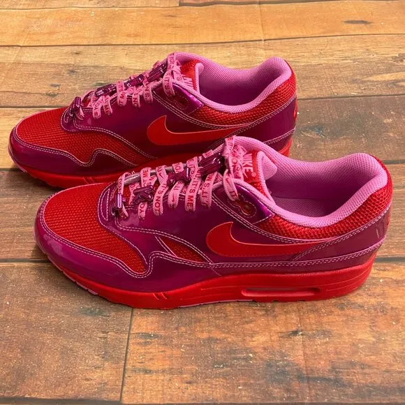 Nike Men's Air Max 1 Premium &quot;Valentine's Day&quot; Running Shoes