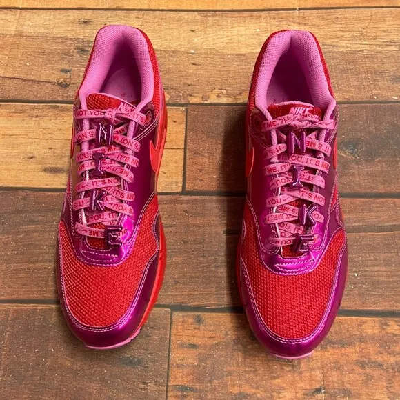 Nike Men's Air Max 1 Premium &quot;Valentine's Day&quot; Running Shoes