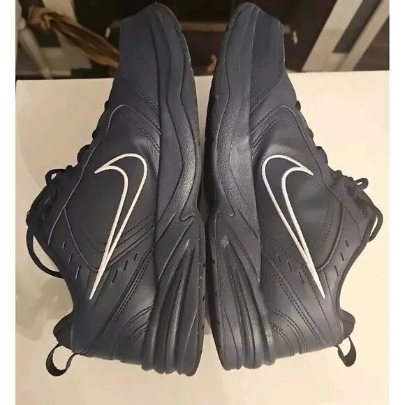 Nike Men's Air Monarch IV AMP Obsidian/Pink Training Shoes FB7143-403 Size 13