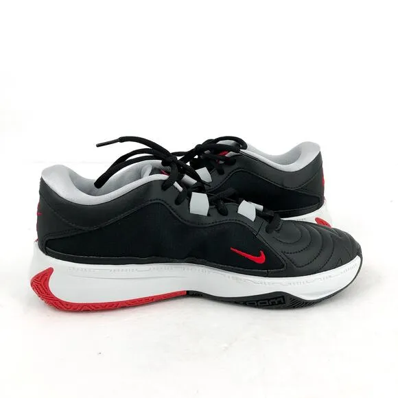 NIKE Men's Air Zoom Freak 5 Basketball Shoes Size 14 Black Red Giannis NWOB