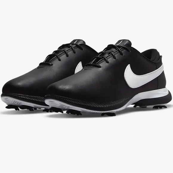 Nike Men's Air Zoom Victory Tour 2Golf Shoes Black White DJ6569-100Size 6 NWOT