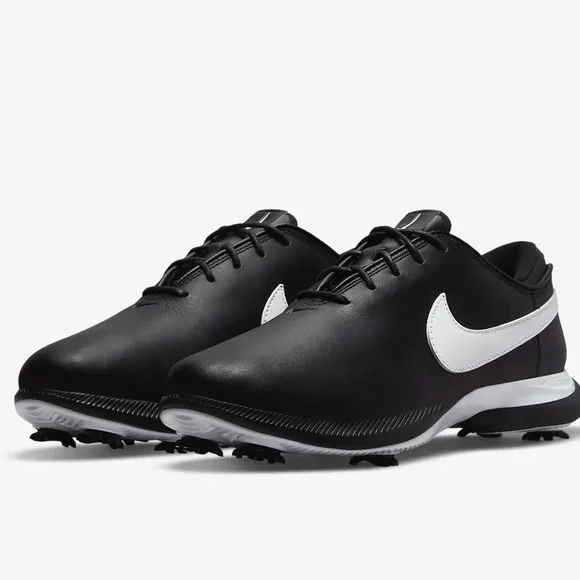Nike Men's Air Zoom Victory Tour 2Golf Shoes Black White DJ6569-100Size 6 NWOT