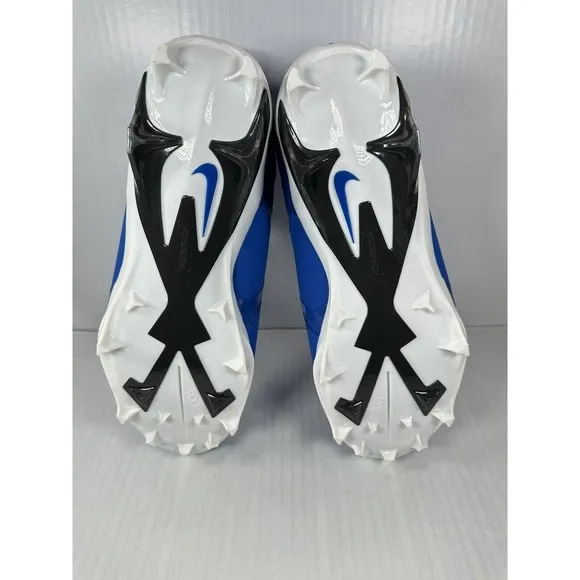 Nike Men's Alpha Menace Pro 3 Football Cleats Size 12 Royal Blue CT6649-414 NEW