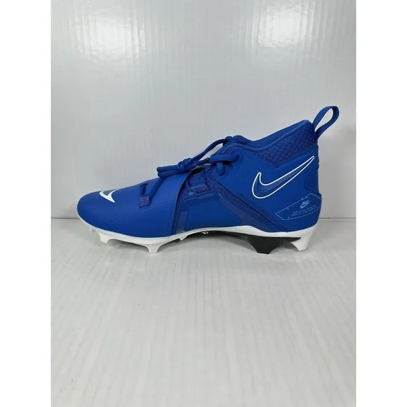 Nike Men's Alpha Menace Pro 3 Football Cleats Size 12 Royal Blue CT6649-414 NEW