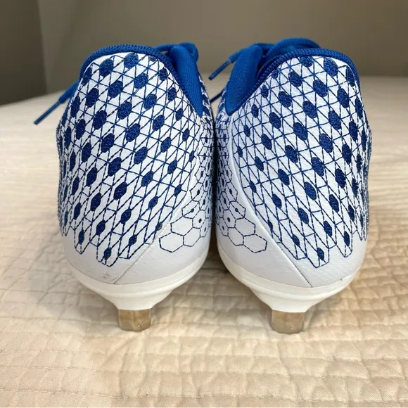 Nike Men’s Blue White Vapor Ultrafly Elite 2 Baseball Metal Cleats Size 12.5