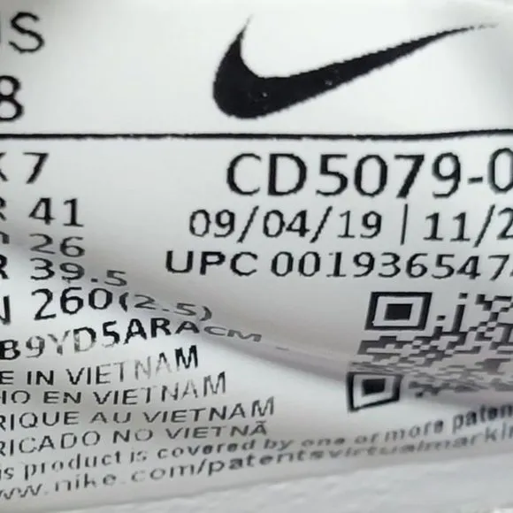 NIKE Mens CD5079-002 Air PG 4 Plaid Gray Athletic Football Shoes Size US 8