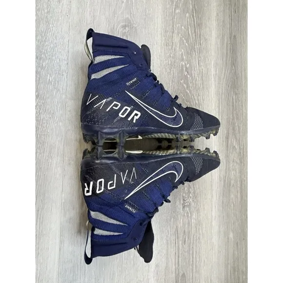 Nike Men’s Cleats Vapor Flyknit  3 Elite Pro Blue Football 10 AH7408-400