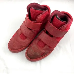 Nike Men’s Flystepper 2K3 Red October Sneakers High Top sz US 11