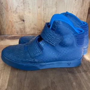 Nike Mens Flystepper 2k3 Running Shoes Black 677473-020 High Top Perforated 9.5