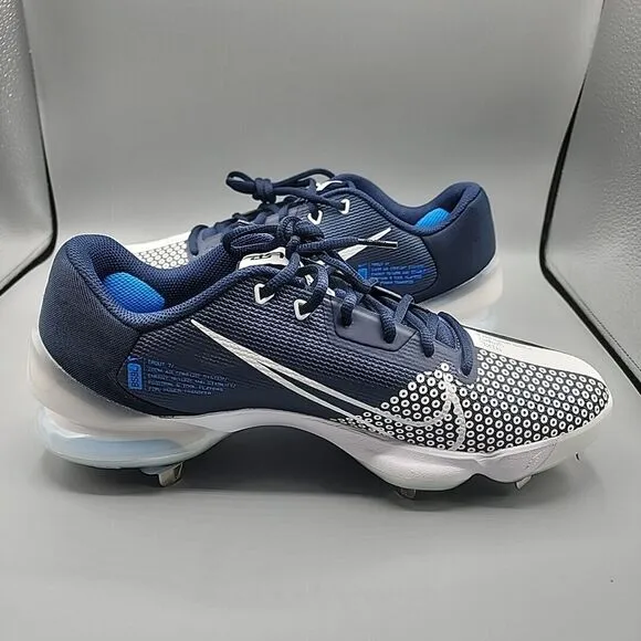 NIKE MENS FORCE ZOOM TROUT 7 PRO METAL BASEBALL CLEATS Size 11.5 Blue CQ7224-403