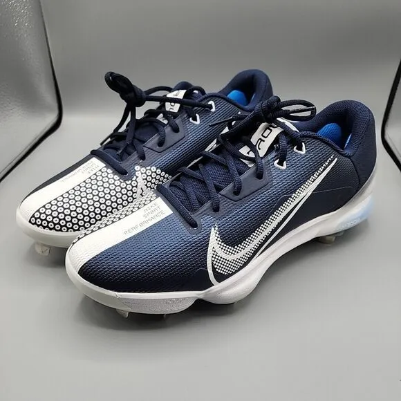 NIKE MENS FORCE ZOOM TROUT 7 PRO METAL BASEBALL CLEATS Size 11.5 Blue CQ7224-403