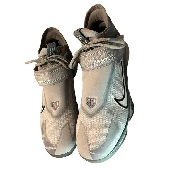 Nike Men's Force Zoom Trout 8 Elite Mid Metal‎ Baseball Cleats Shoes Size 12