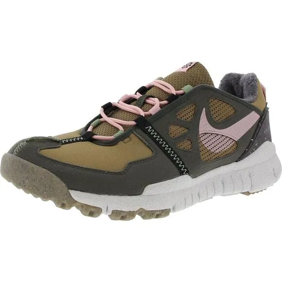 Nike Mens Free Terra Vista Green Lace-Up Running &amp; Training Shoes New