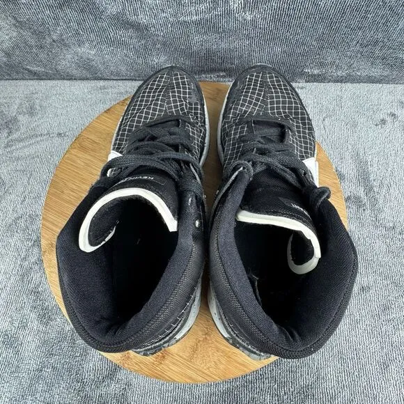 Nike Mens KD 7 Size 8.5 Shoes Black White Basketball Training Sneakers Durant