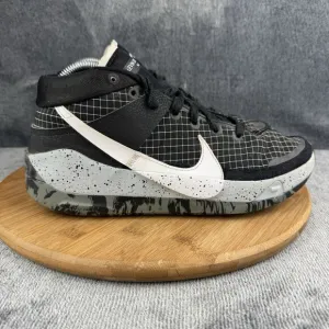 Nike Mens KD 7 Size 8.5 Shoes Black White Basketball Training Sneakers Durant