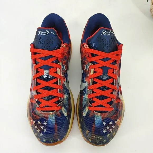 Nike Men's Kobe 10 Multicolor Synthetic Sneakers 705317-604 Size 9