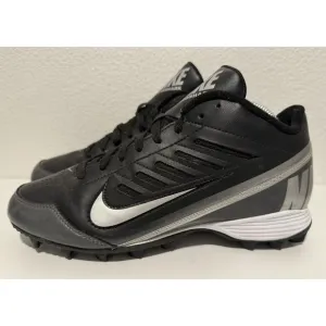Nike Mens Landshark Football Cleats Sz 8.5 Black Mid Boots Shoes 511292-009